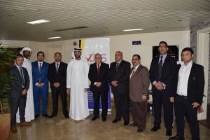 عبد الله الشرقي يزور جامعة العلوم الإبداعية بالفجيرة