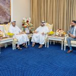 محمد الشرقي يلتقي رئيس اتحاد الإمارات لبناء الأجسام واللياقة البدنية