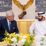 ولي عهد الفجيرة يستقبل رئيس الاتحاد الدولي للتايكواندو وأعضاء المكتب التنفيذي