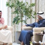 رئيس الدولة يستقبل خالد بن سلمان