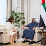 رئيس الدولة يستقبل رئيسة الجمعية الوطنية في أذربيجان