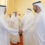 حمد الشرقي يواصل استقبال المهنئين بعيد الأضحى المبارك