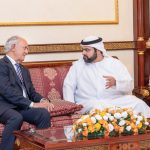 محمد الشرقي يلتقي الدكتور خزعل الماجدي ويتبادل معه الحديث حول تاريخ الحضارات عبر العصور