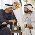 رئيس الدولة يستقبل محمد بن راشد