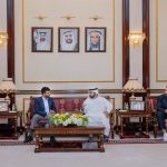 محمد الشرقي يلتقي البطلَين الأولمبيين هشام الكروج ومعن أسعد