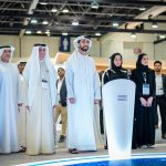 عبد الله الشرقي يزور منصة حكومة الفجيرة في جيتكس