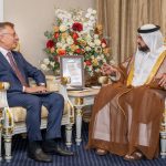 ولي عهد الفجيرة يستقبل سفراء تركيا وغواتيمالا والسلفادور