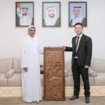 حمد الشرقي يستقبل رئيس مجلس إدارة مجموعة ياشا الصينية ويبحثان تعزيز التعاون