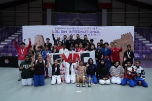 نادي الفجيرة للفنون القتالية يحصد الصدارة  في بطولة العين الدولية للجودو