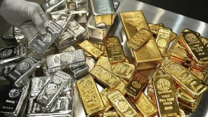 ارتفاع قياسي للذهب والفضة