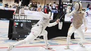 720 لاعباً يشاركون في «مونديالي المبارزة» للناشئين والرجال بالفجيرة