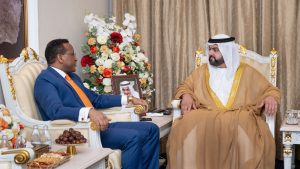 ولي عهد الفجيرة يستقبل سفيري إثيوبيا وسلوفاكيا