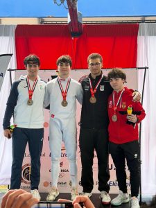 من الفجيرة أول ميدالية تاريخية في كأس العالم للمبارزة في كوستاريكا