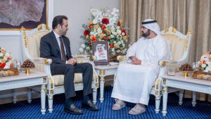 محمد الشرقي يستقبل أمين عام مجلس حكماء المسلمين