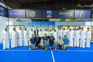 أحمد الشرقي يشهد ختام بطولة الفجيرة الرمضانية المفتوحة للبادل تنس ويتوج الفائزين