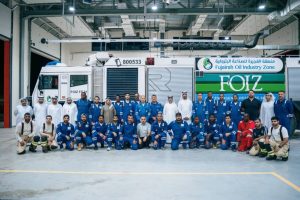 سهيل المزروعي يطّلع على منظومة الاستجابة للطوارئ في منطقة الفجيرة للصناعة البترولية