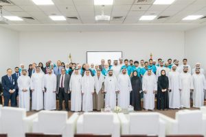 سعيد بن محمد الرقباني يلتقي بطلبة جامعة الفجيرة