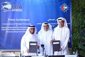 “الإمارات للغوص” ونادي الفجيرة الدولي للرياضات البحرية يوقعان مذكرة تفاهم
