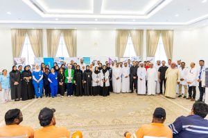 بلدية دبا تنظم مبادرة توعوية وصحية للعمال