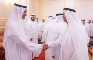 حمد الشرقي يستقبل المهنئين بعيد الأضحى المبارك