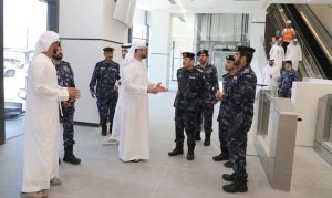 قائد عام شرطة الفجيرة يطلع على جاهزية محطة الفجيرة لقطارات الاتحاد