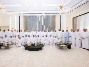 حمد الشرقي يحضر مأدبة غداء أقامها محمد سعيد الضنحاني بدبا الفجيرة