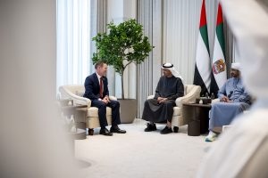 رئيس الدولة يستقبل المندوب الأميركي لدى الأمم المتحدة
