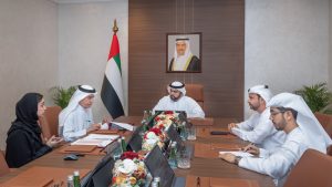 محمد الشرقي يلتقي رئيس جامعة الفجيرة ويطّلع على مستجدات عملها