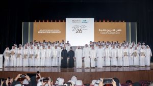 محمد الشرقي يشهد تخريج 112 طالبا من مدارس التكنولوجيا التطبيقية في الفجيرة