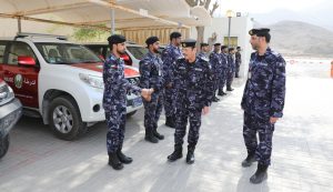 القائد العام لشرطة الفجيرة يتفقد مركز شرطة الطويين الشامل وحبحب