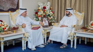 محمد الشرقي يلتقي رئيس جامعة الفجيرة