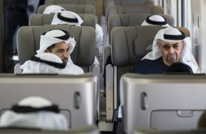 رئيس الدولة يستقلّ قطار الاتحاد من أبوظبي إلى دبي