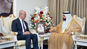 ولي عهد الفجيرة يستقبل سفراء أستراليا وماليزيا والصين