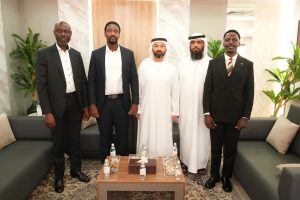 محمد بن حمد بن سيف الشرقي يستقبل ملك بوسوغا ويبحثان تعزيز التعاون المشترك