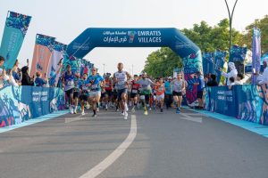 برعاية ذياب بن محمد بن زايد.. قدفع تفتتح سلسلة سباقات قرى الإمارات للجري