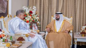 ولي عهد الفجيرة يستقبل سفراء موريتانيا وجورجيا وهايتي