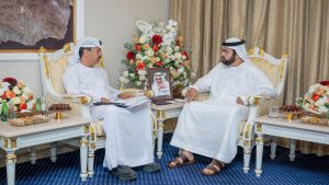 محمد الشرقي يلتقي مدير عام مؤسسة الفجيرة للموارد الطبيعية